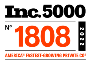 2022 Inc. 5000 List of America's Fastest-Growing Private Companies | No. 1808