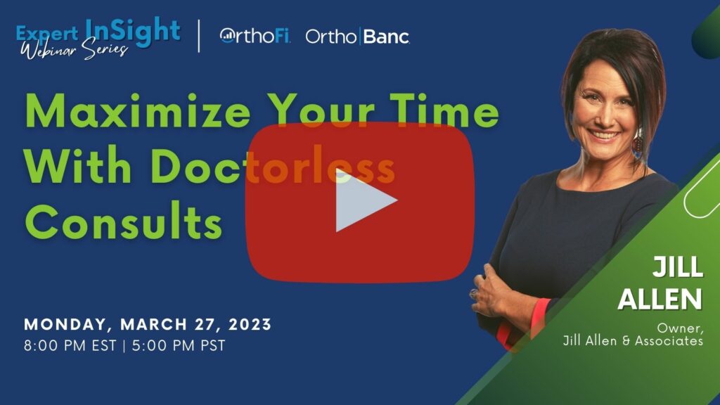 Webinar Recording Title Card: Maximize Your Time With Doctorless Consults ft. Jill Allen